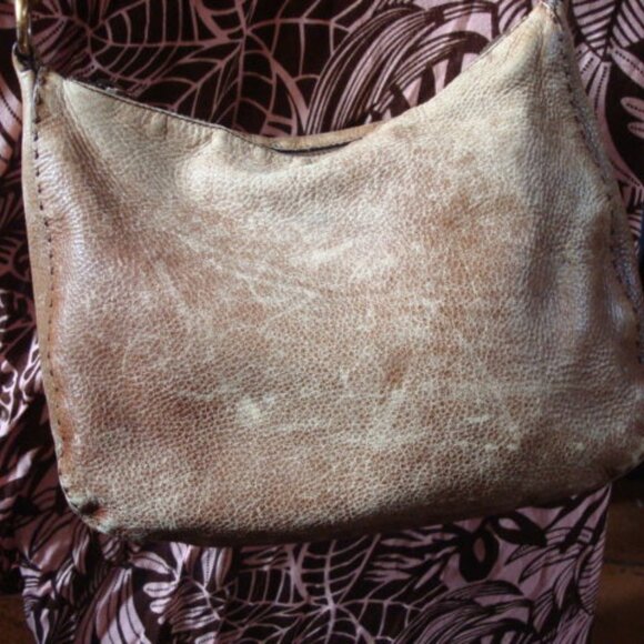 Prada purse OBO handbag shoulder bag BOHO 70's vintage vtg grandmacore hippie - Picture 2 of 14